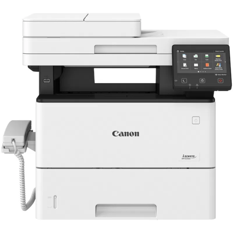 Multifunctionala i-SENSYS MF553dw Laser Monocrom Format A4 Duplex Retea Wi-Fi Fax Alb