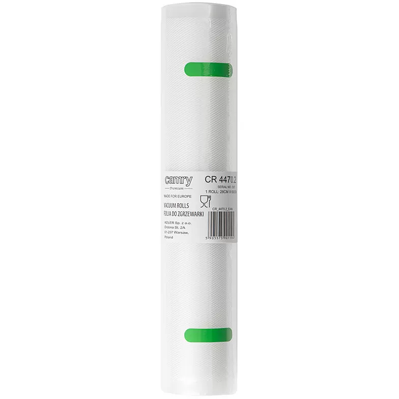 Rola Folie pentru Vidat Alimente CR4470.2 Latime 28CM Lungime 6M Transparent