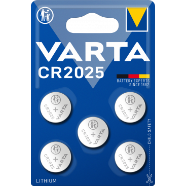 Set 5 Baterii CR2025