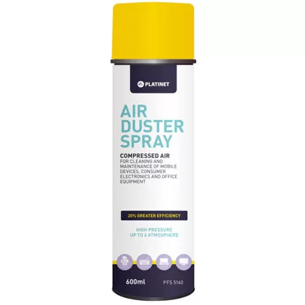 Spray Aer Comprimat Curatare Dispozitive Electronice 600ml Alb