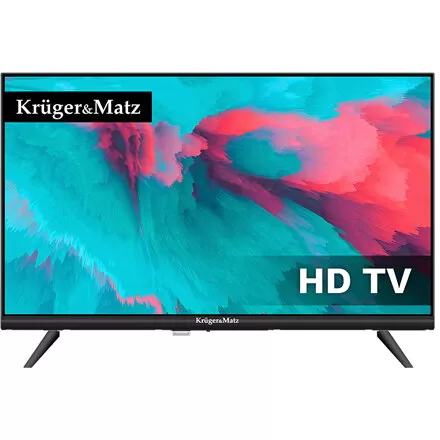 Televizor 61cm 24inch KM0224-T5 HD Ready CI+ Negru