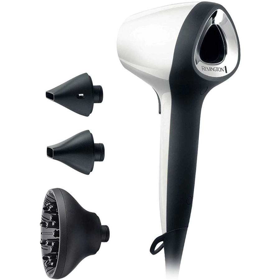 Uscator de Par D7779 2 Viteze 3 Trepte Temperatura 1800W Alb Negru