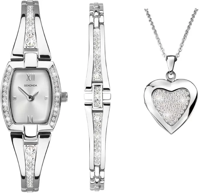 Ceas Barbati, Sekonda, Classic S-2748G.76, Set cu Pandantiv si bratara