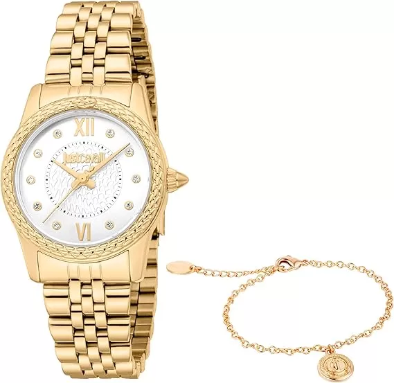 Ceas Dama, Just Cavalli, Florence JC1L360M0055, Set cu Bratara
