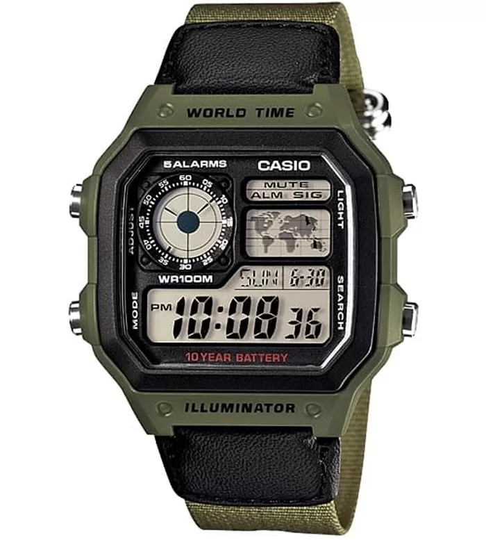 Ceas Barbati, Casio, Collection AE AE-1200WHB-3BVDF