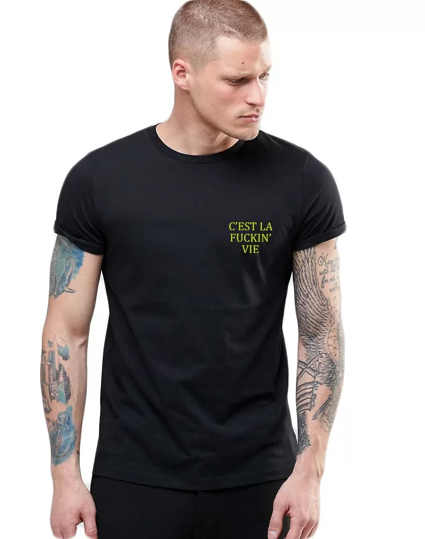 Tricou barbati negru - Karma