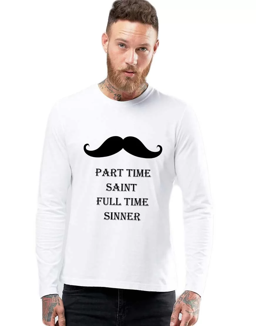 Bluza barbati alba - Sinner