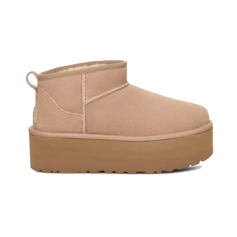 Ghete Dama, UGG, Classic Ultra Mini 1135092-SAN