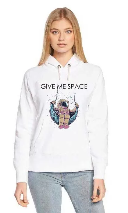 Hanorac dama alb - Give me space
