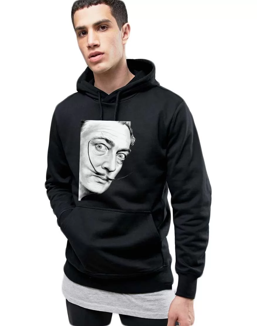 Hanorac Barbati Negru - Dali - Portret