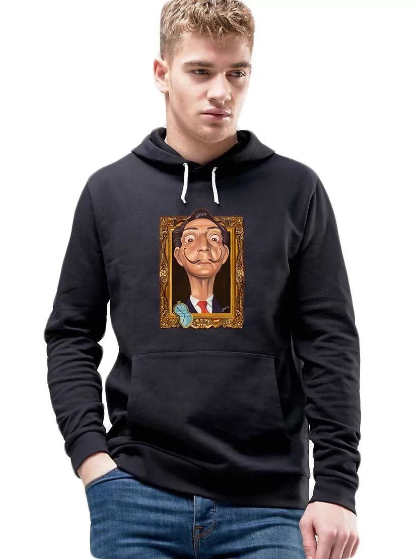 Hanorac Barbati Negru - Dali - Frame