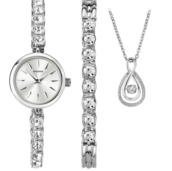 Ceas Barbati, Sekonda, Classic S-2751G.76, Set cu Pandantiv si bratara
