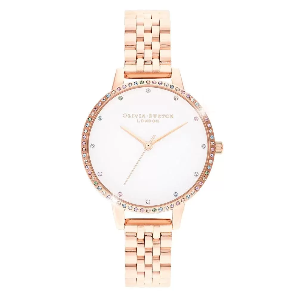 Ceas Dama, Olivia Burton, Rainbow Bezel OB16RB21