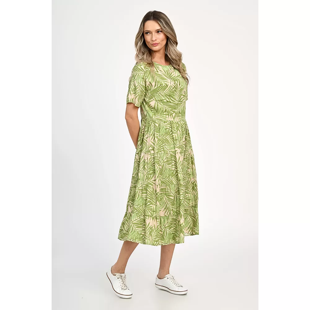 Rochie Dama, Eranthe, Leafy Green V313