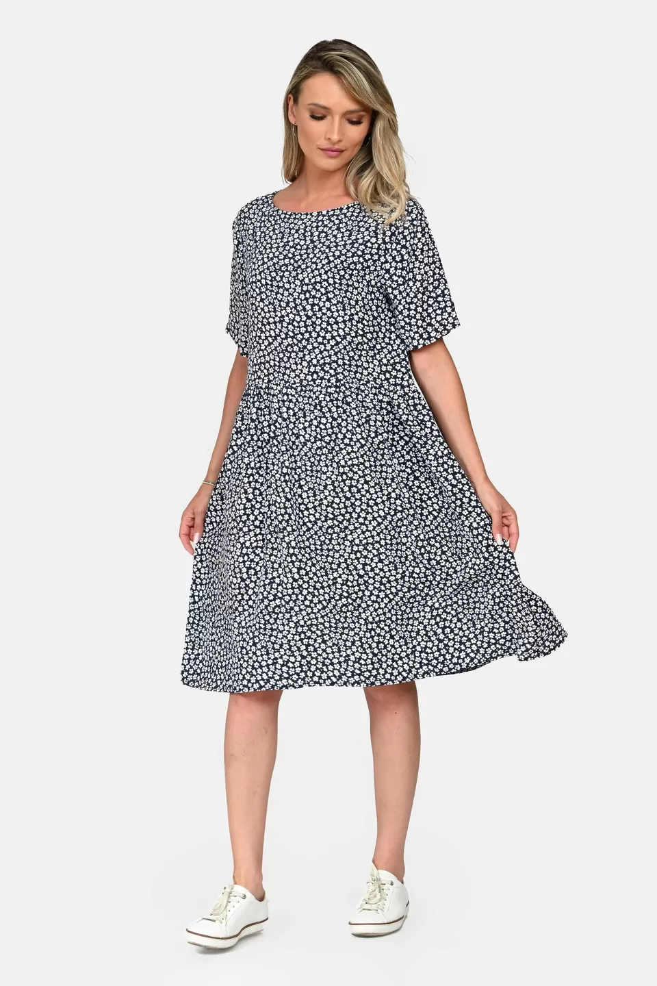 Rochie Dama, Eranthe, Microfloral V344