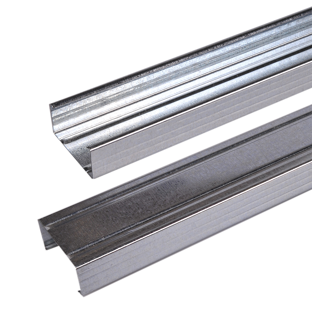 Profil CD, tabla zincata, pentru gips-carton, 60 x 3000 x 0,5 mm