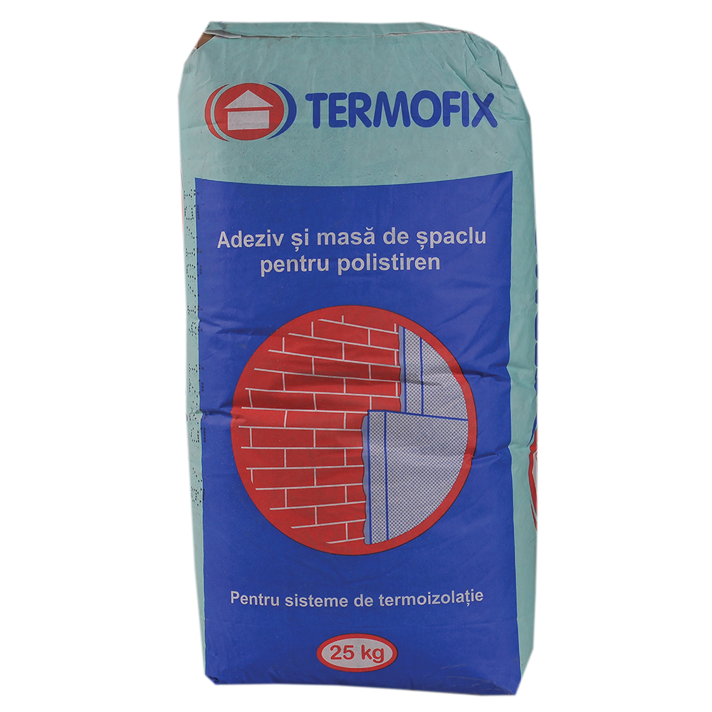 Adeziv si masa spaclu polistiren expandat Termofix, interior exterior, 25 kg