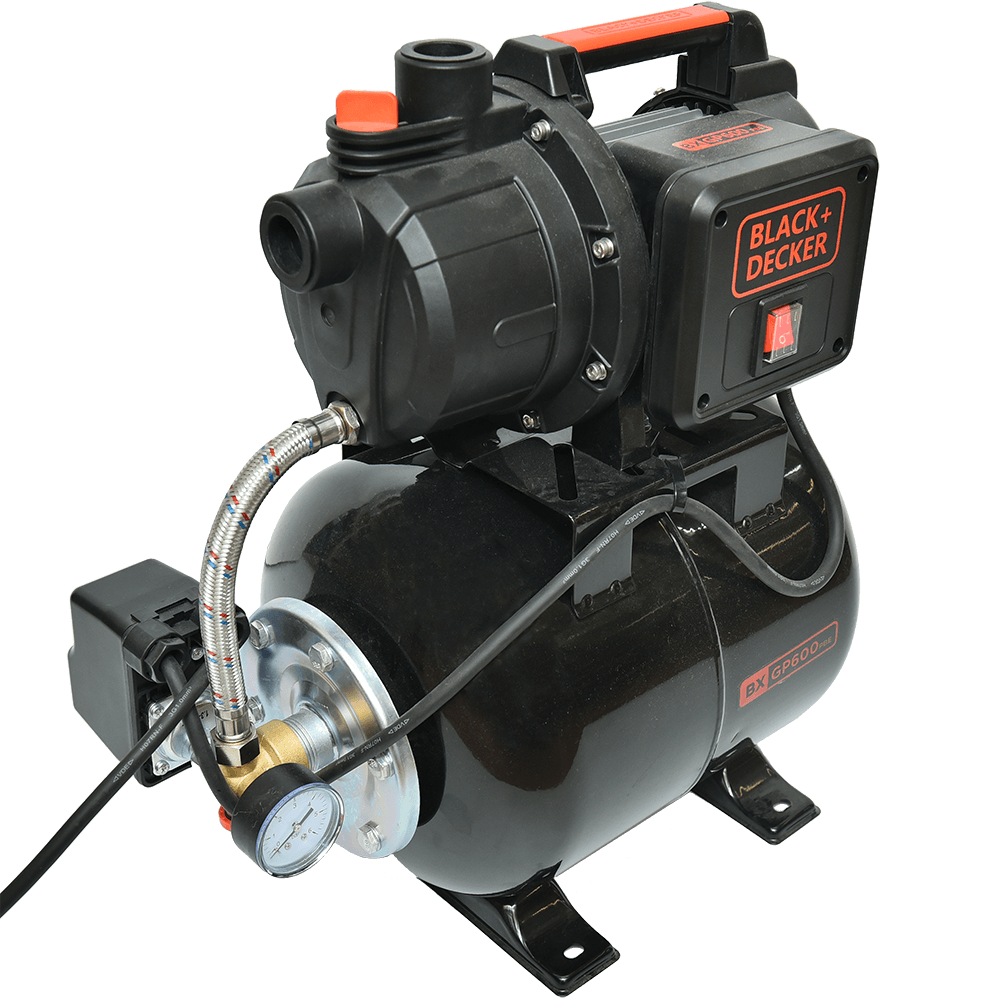 Hidrofor Black si Decker BXGP600PBE, 600 W, 8 m, 19 l, 51 l min