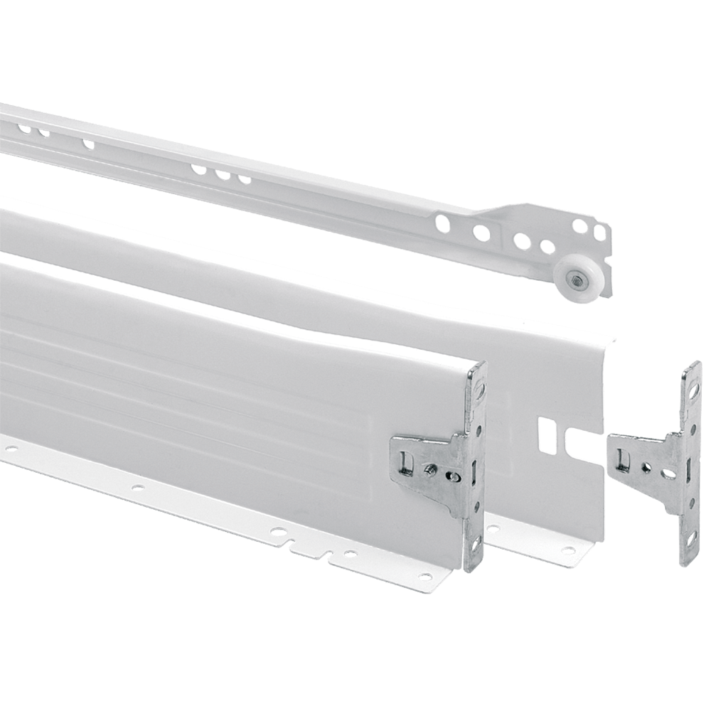 Glisiera Metalbox alba FGV 350 mm