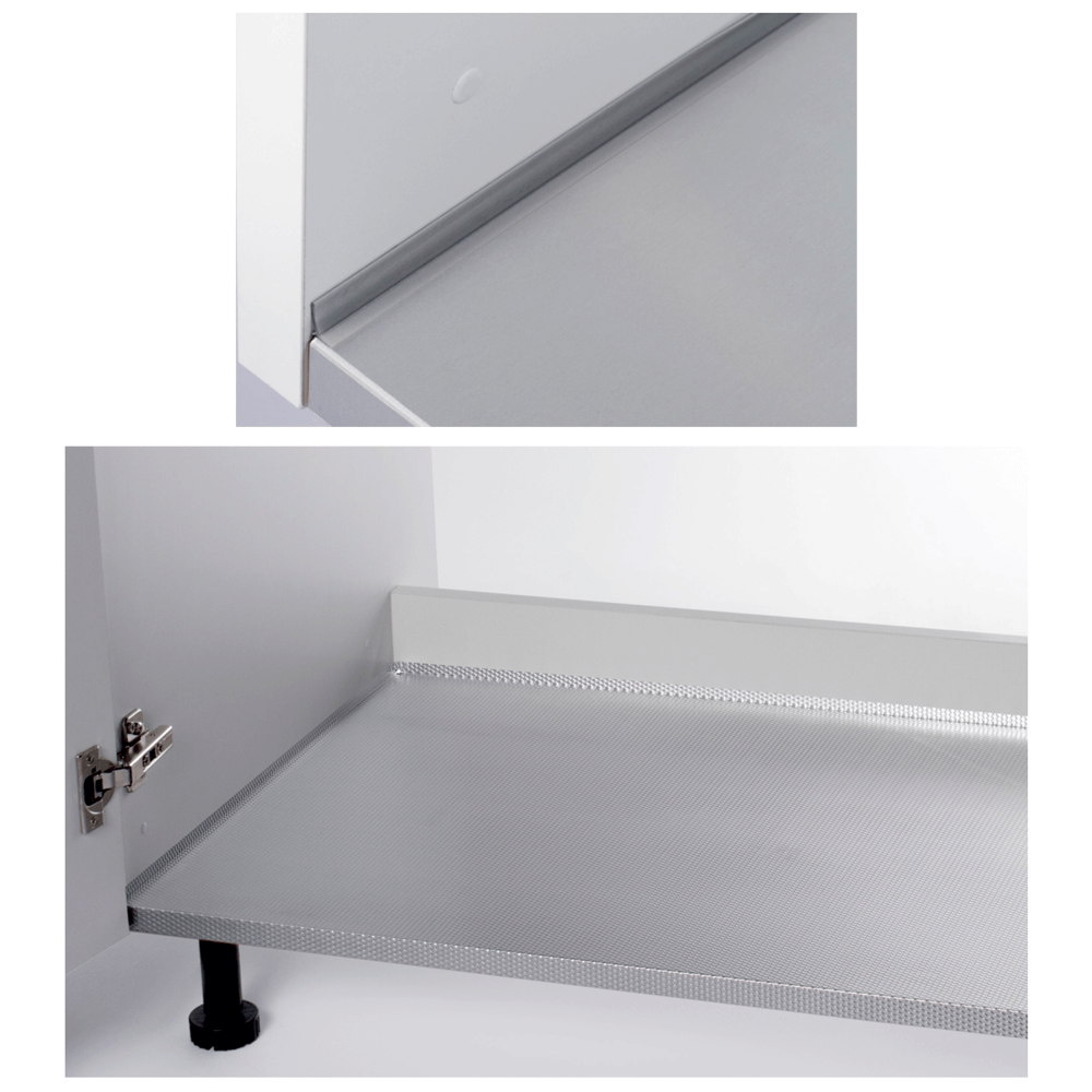 Protectie sertar cabinet Scilm, aluminiu, 863 x 470 mm