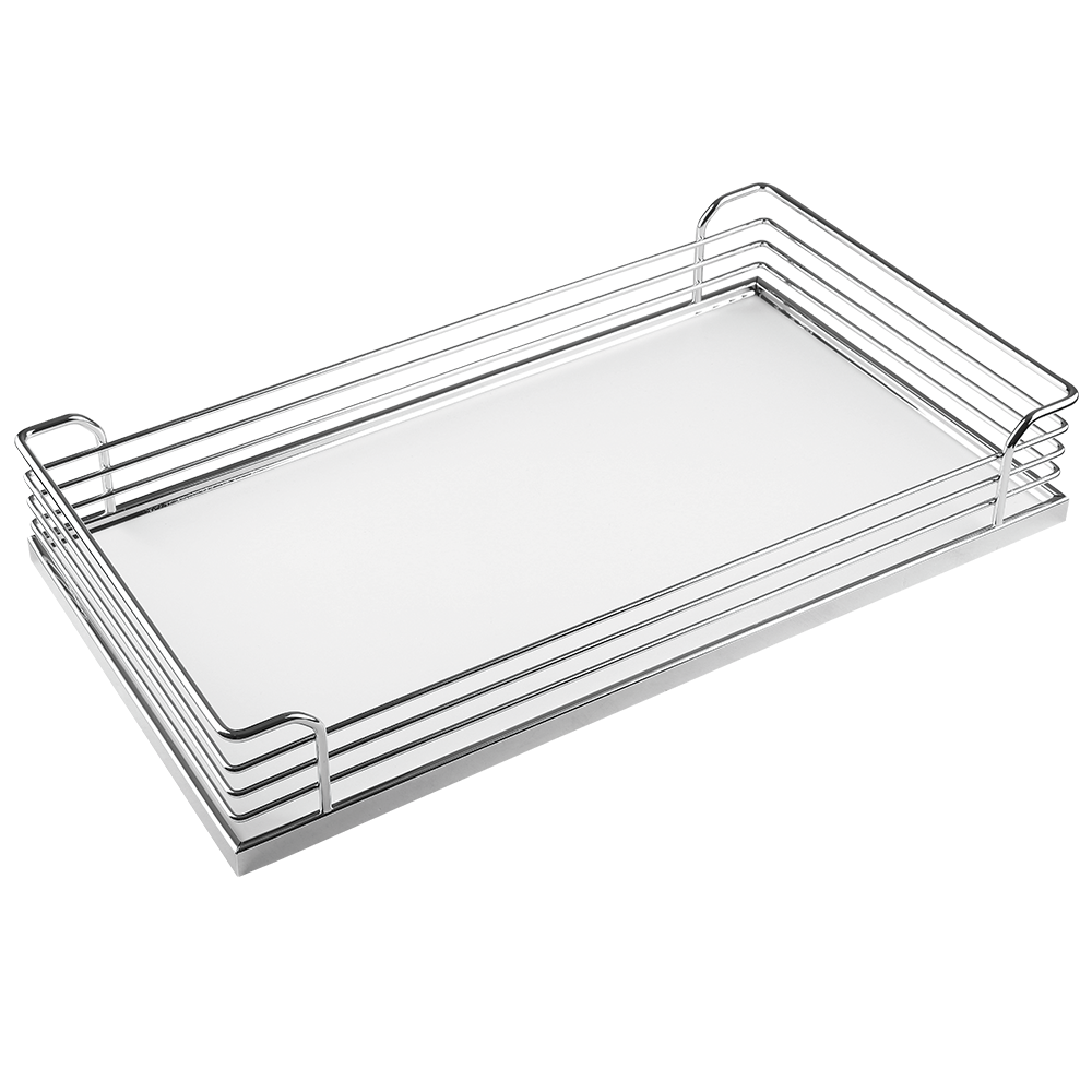 Cos Kessebohmer Tandem Arena Clasic, metal, cromat alb, 600 mm