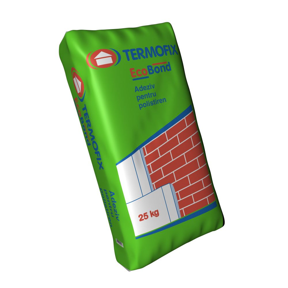 Adeziv polistiren expandat Termofix EcoBond, interior exterior, 25 kg