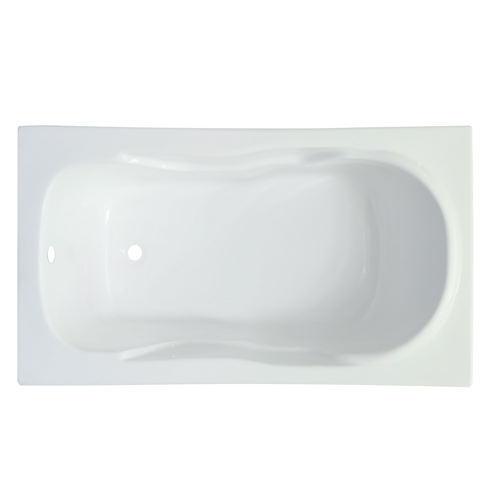 Cada baie Fibrex Apollo, acril sanitar, alb, 140 x 75 x 38 cm
