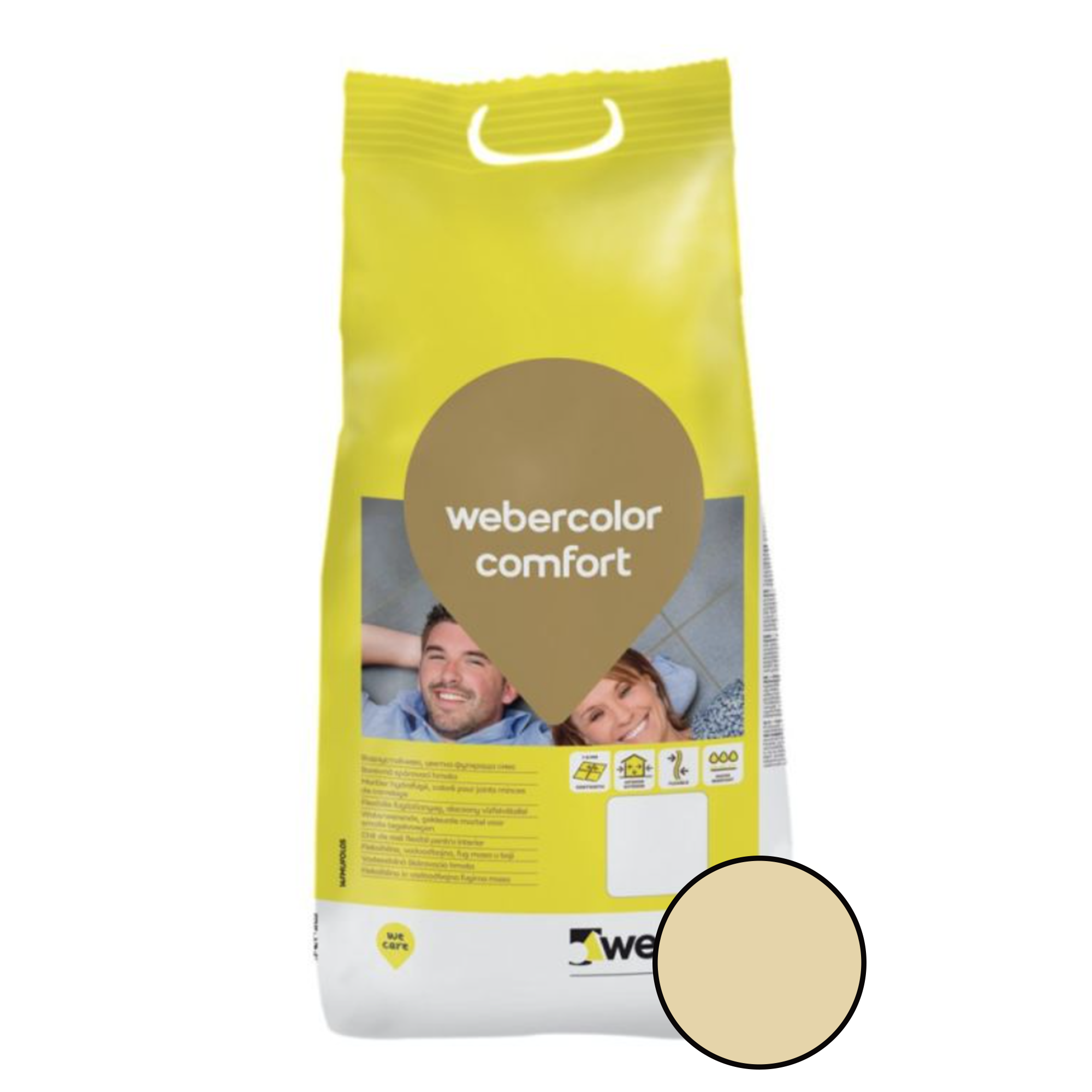 Chit de rosturi Weber Color Comfort interior exterior Sesame 2Kg