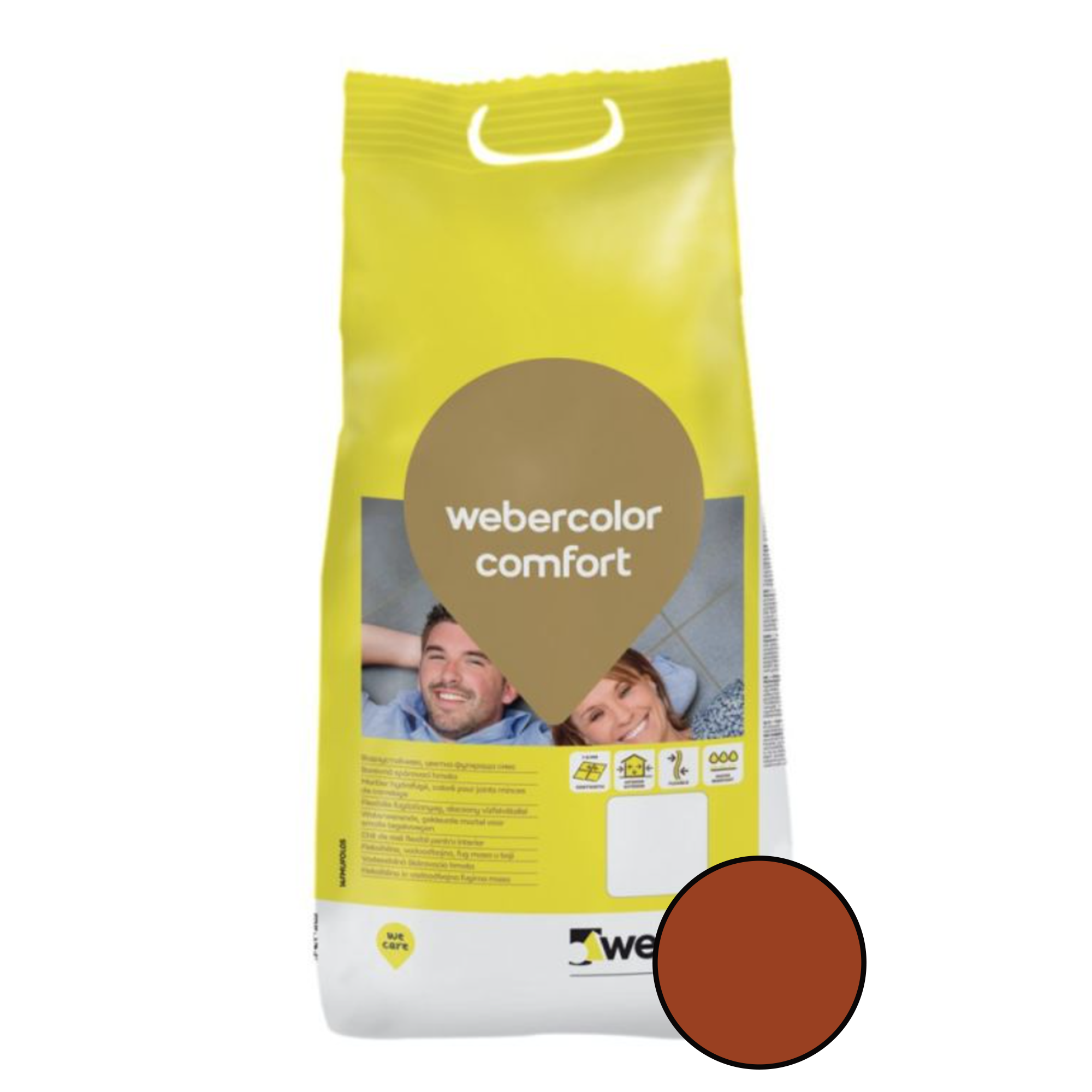 Chit de rosturi Weber Color Comfort interior exterior Egypt 2Kg
