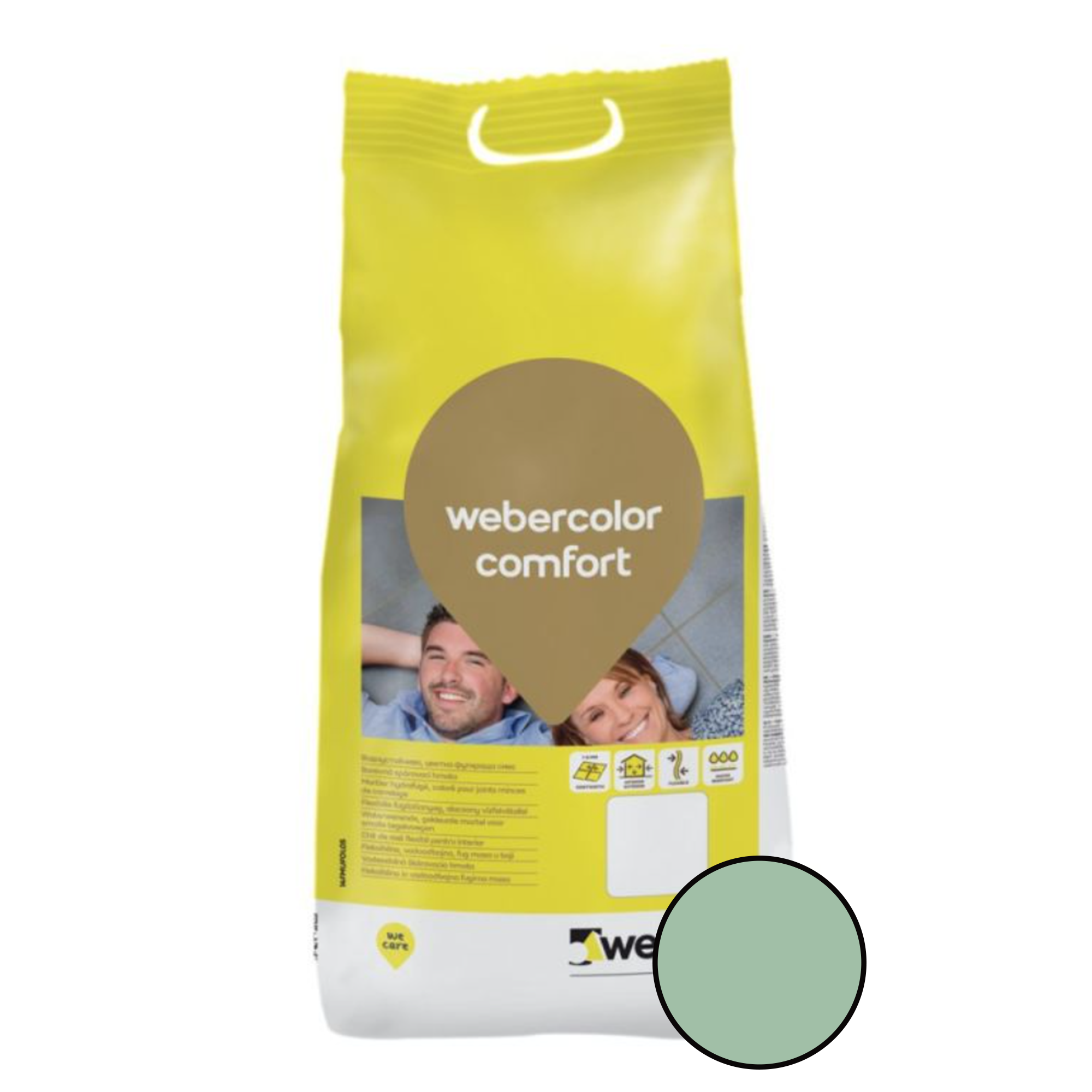 Chit de rosturi Weber Color Comfort interior exterior Olive 2Kg