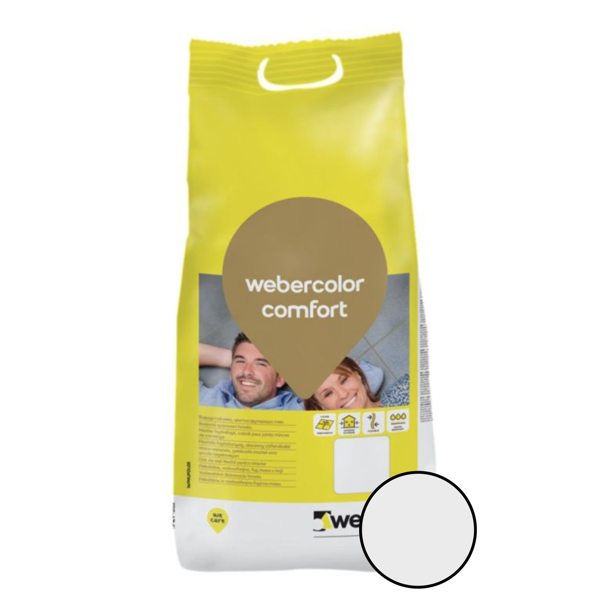 Chit de rosturi Weber Color Comfort interior exterior Perla 2Kg