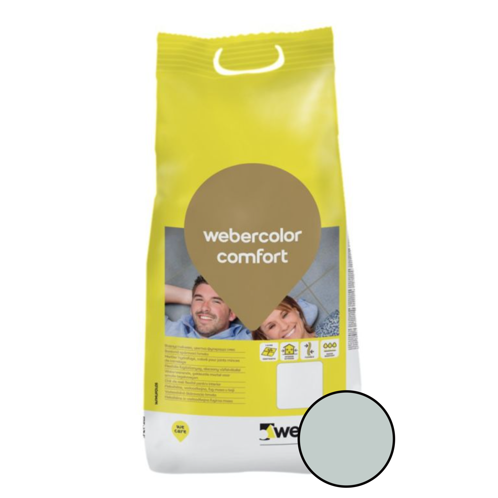Chit de rosturi Weber Color Comfort interior exterior Ocean 2Kg