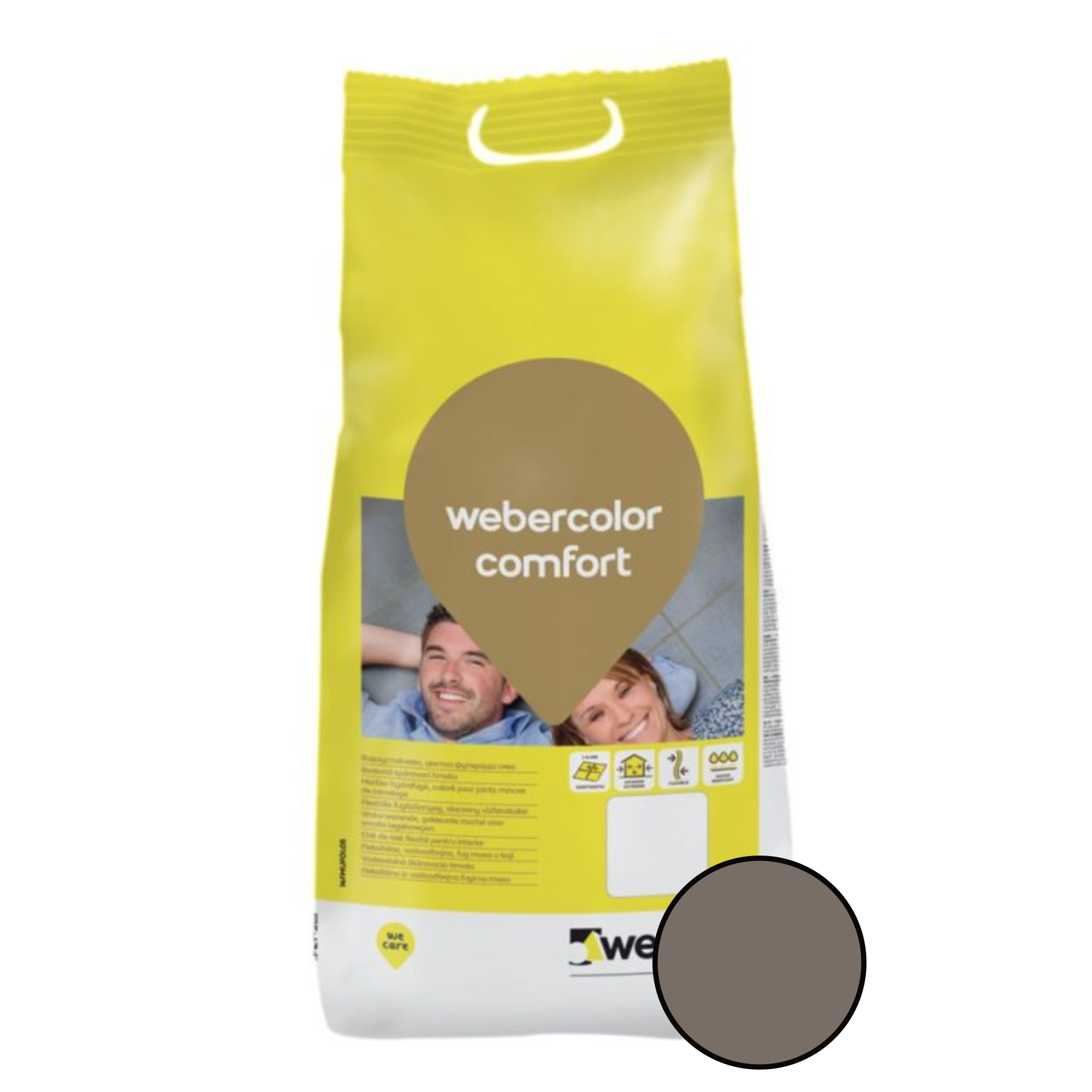 Chit de rosturi Weber Color Comfort interior exterior Mouse 5Kg