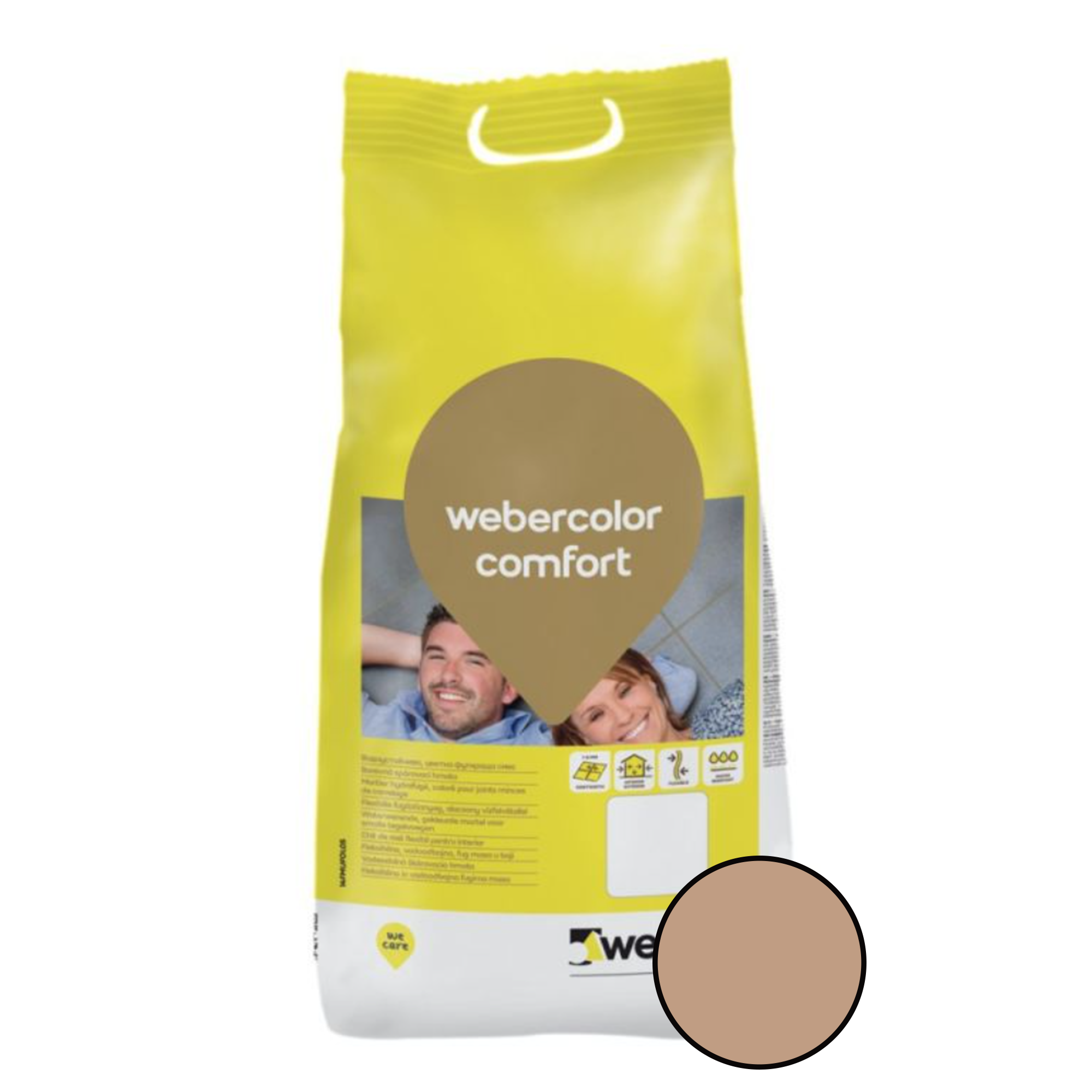 Chit de rosturi Weber Color Comfort interior exterior Brick 5Kg