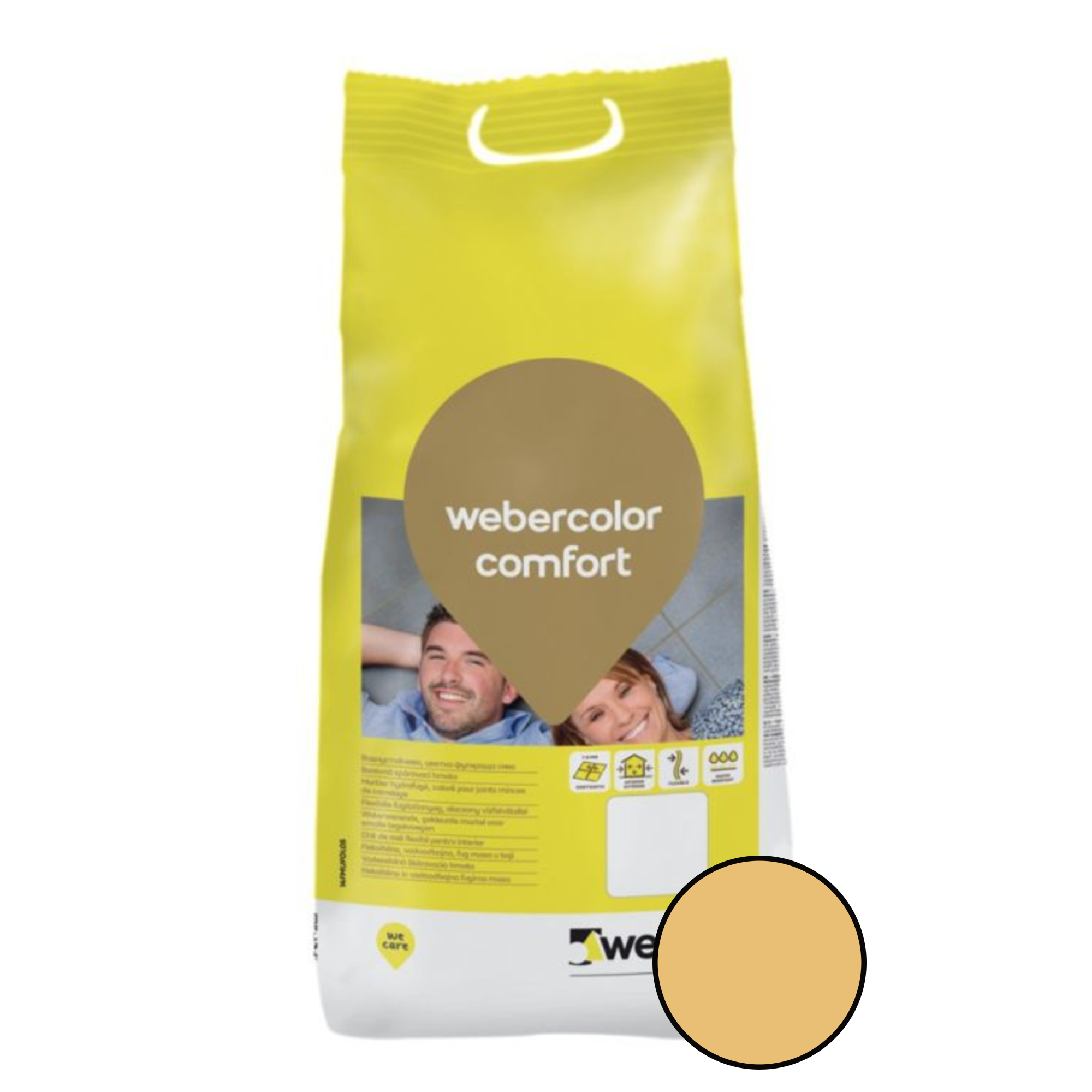 Chit de rosturi Weber Color Comfort interior exterior Almond 2Kg