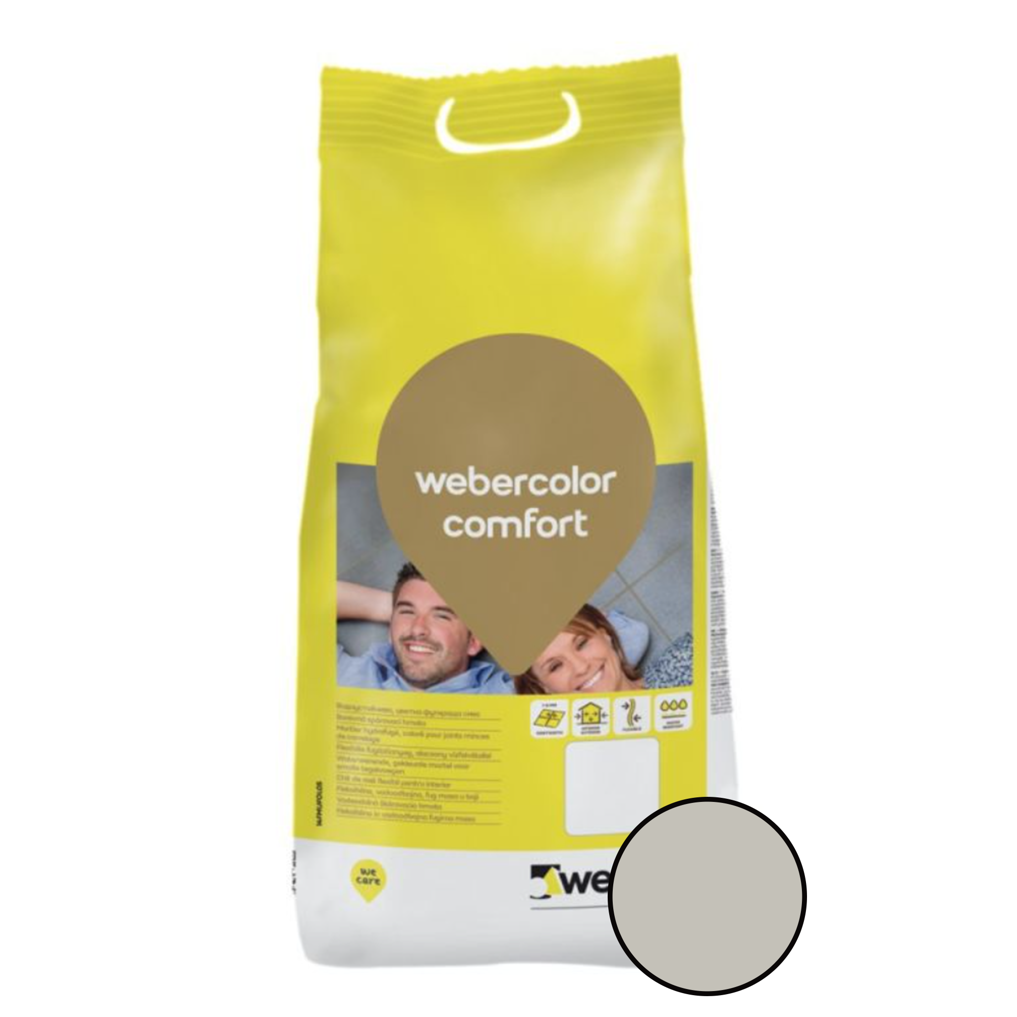 Chit de rosturi Weber Color Comfort interior exterior Marble 2Kg