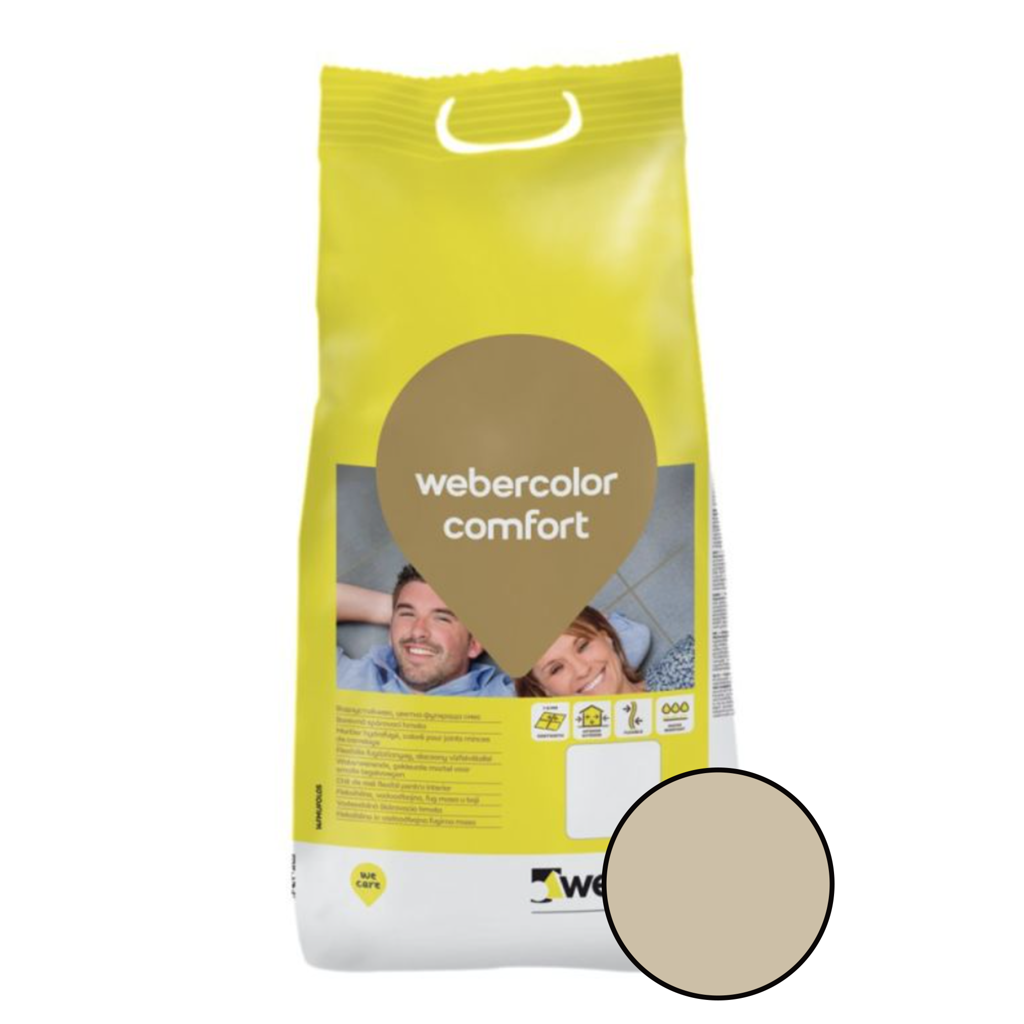 Chit de rosturi Weber Color Comfort interior exterior Dakar 2Kg