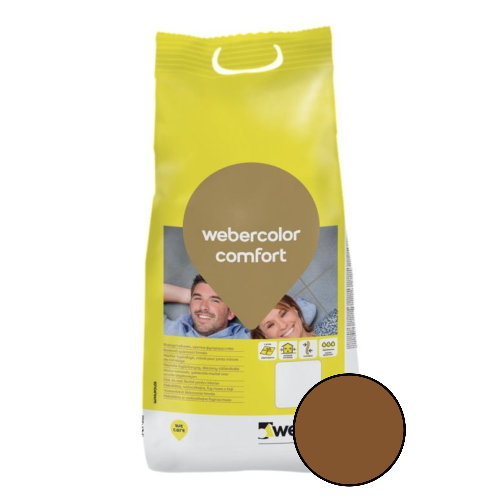 Chit de rosturi Weber Color Comfort interior exterior Coffee 2Kg