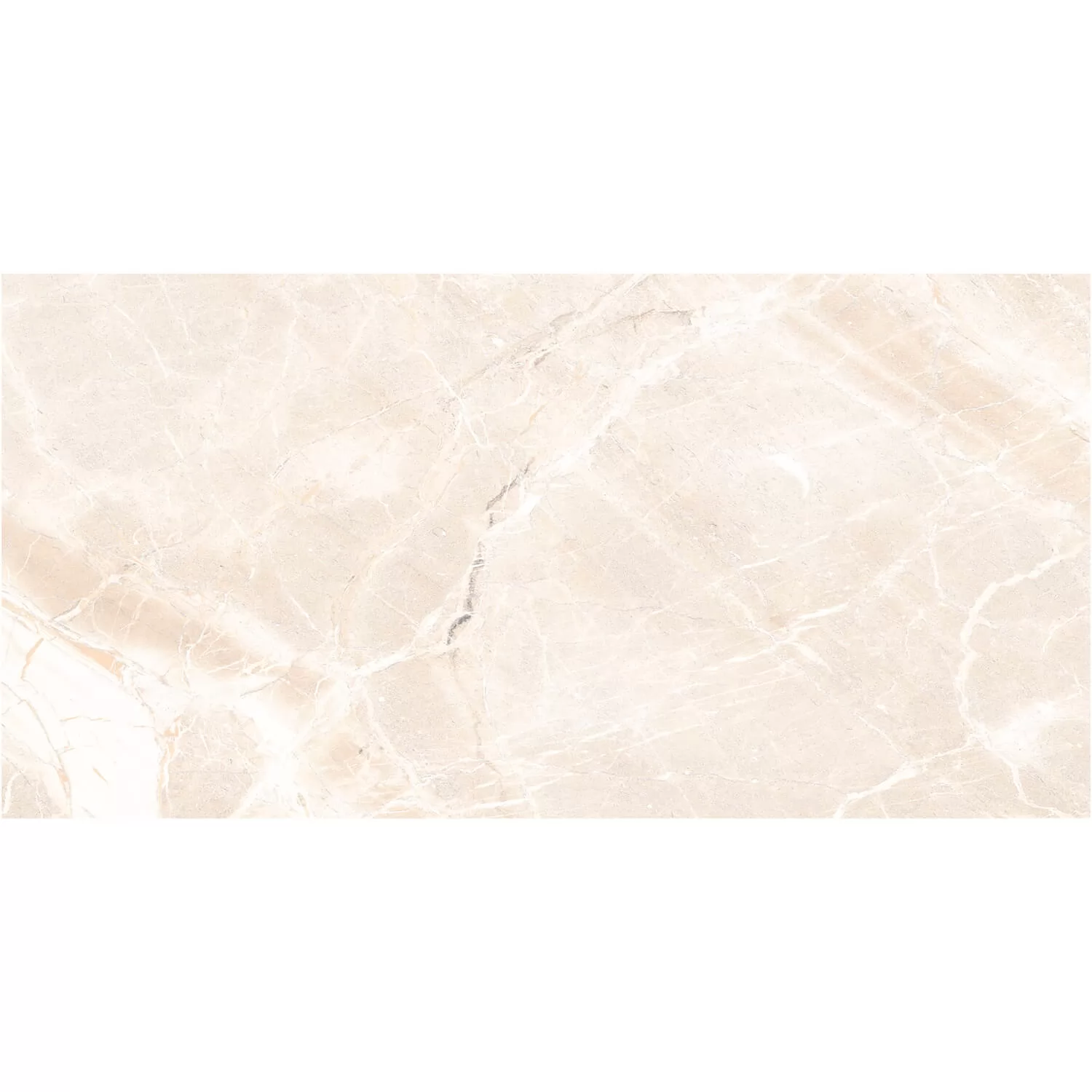 Faianta baie Megan Light, bej, lucios, aspect de marmura, 59.5 x 29.5 cm