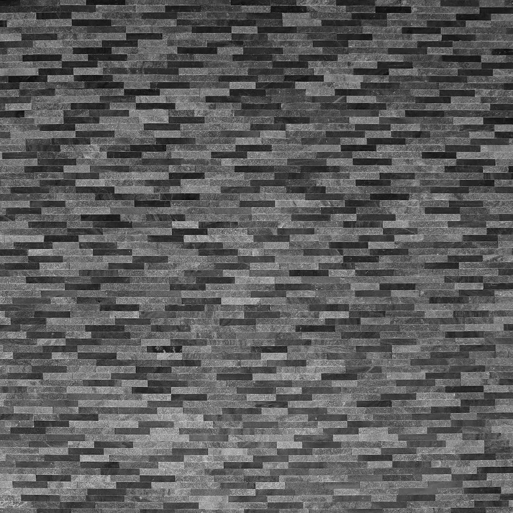 Piatra naturala decorativa Modulo Natimur Black Mix Polis, interior exterior