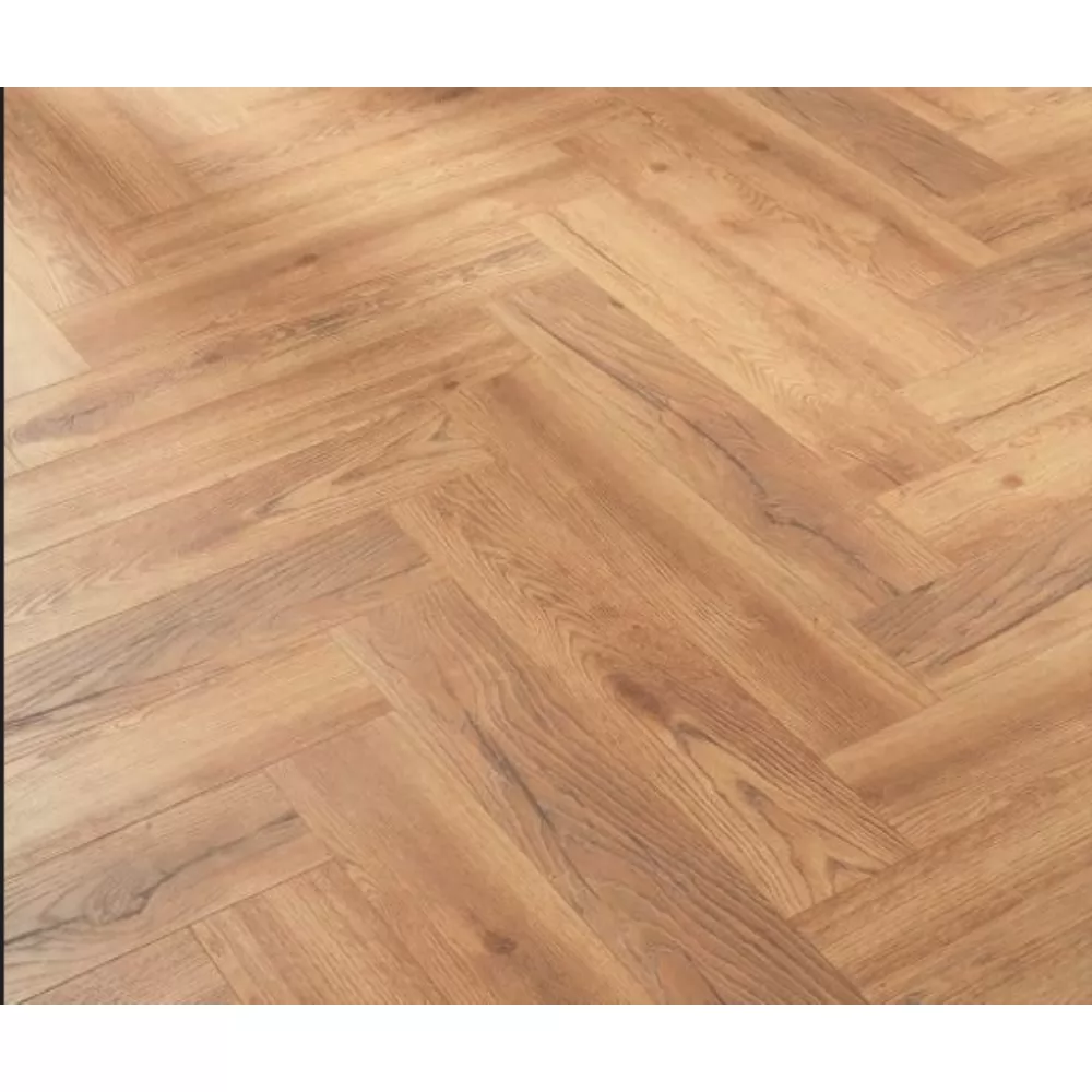 Parchet laminat 8 mm Stejar Treviso Herringbone, nuanta medie, stejar, clasa de trafic 32, click, 665 x 133 mm