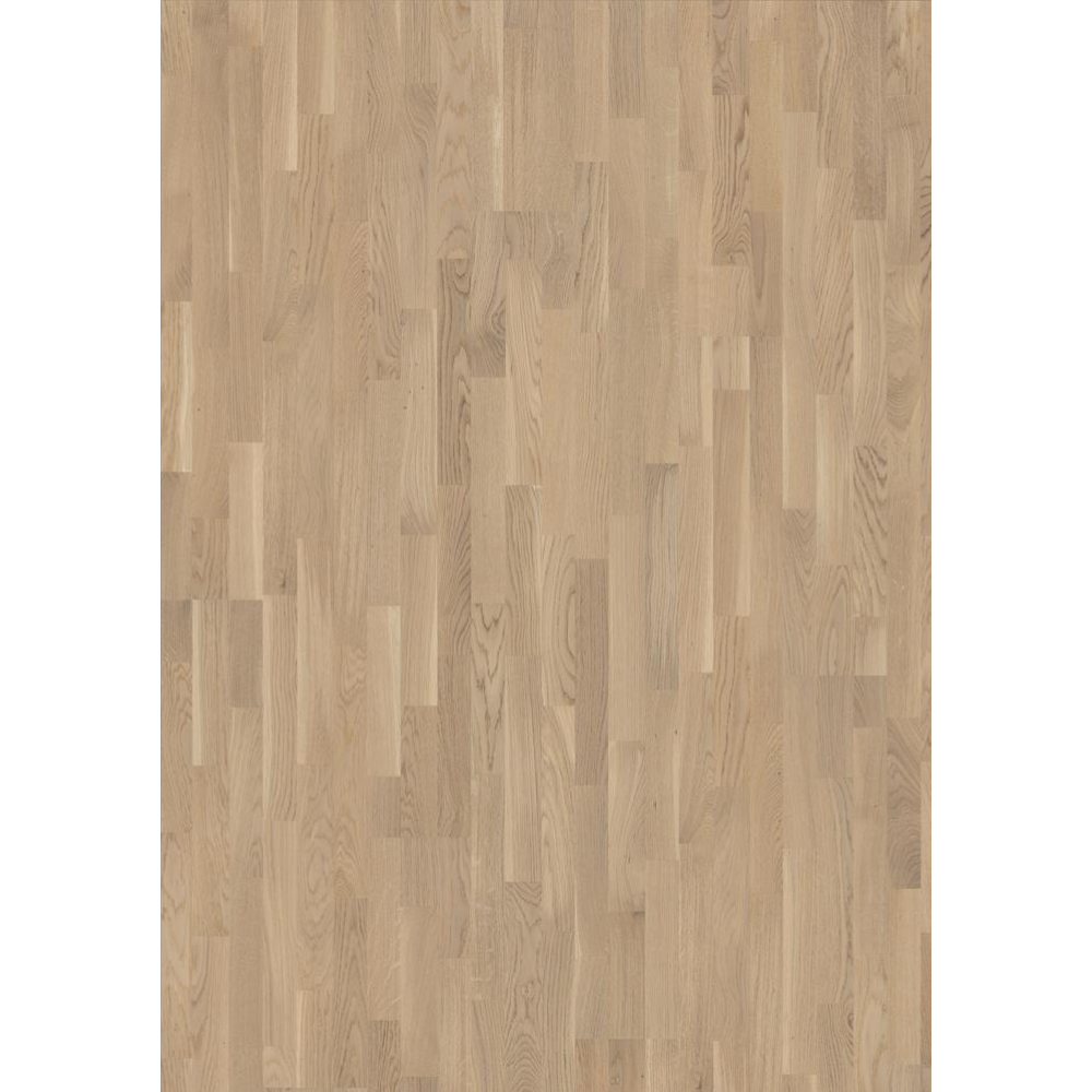 Parchet triplustratificat Karelia, stejar Helsinki vanilla mat, grosime 13 mm, 2266 x 188 mm