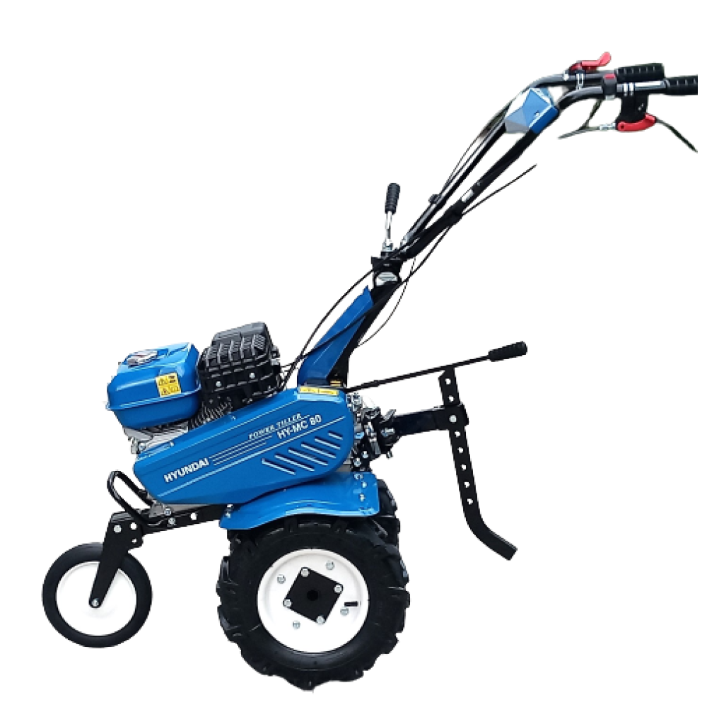 Motocultor pe benzina Hyundai HY-MC 80, 7 CP, transmisie pe curea, latime de lucru 80 cm