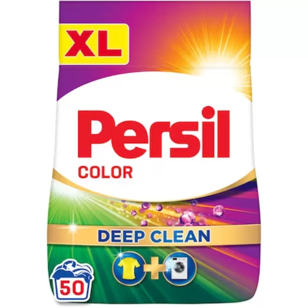 Detergent pudra Persil automat, rufe colorate, 3 kg 50 spalari