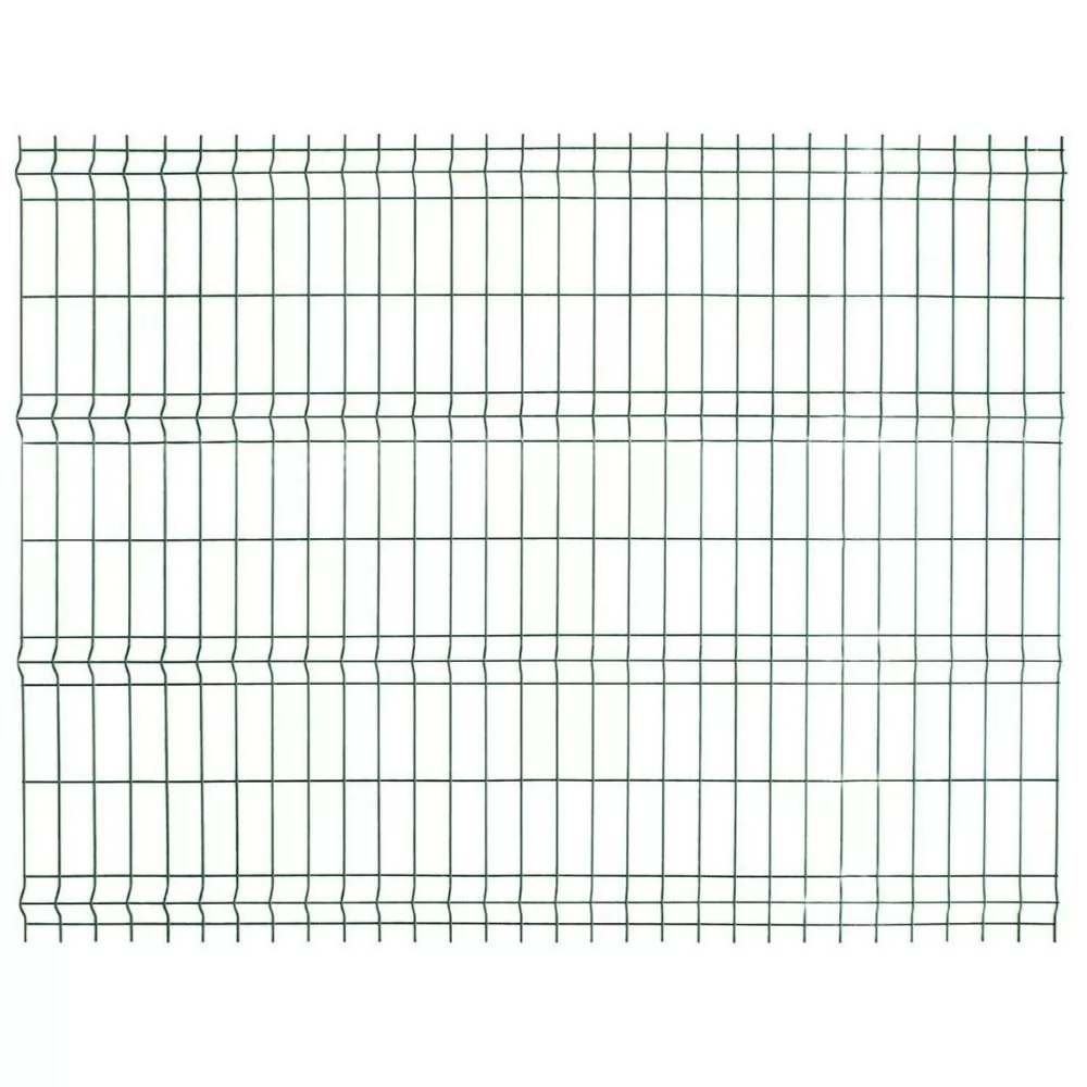 Panou gard bordurat zincat, verde, RAL 6005, 2000 x 2500 mm
