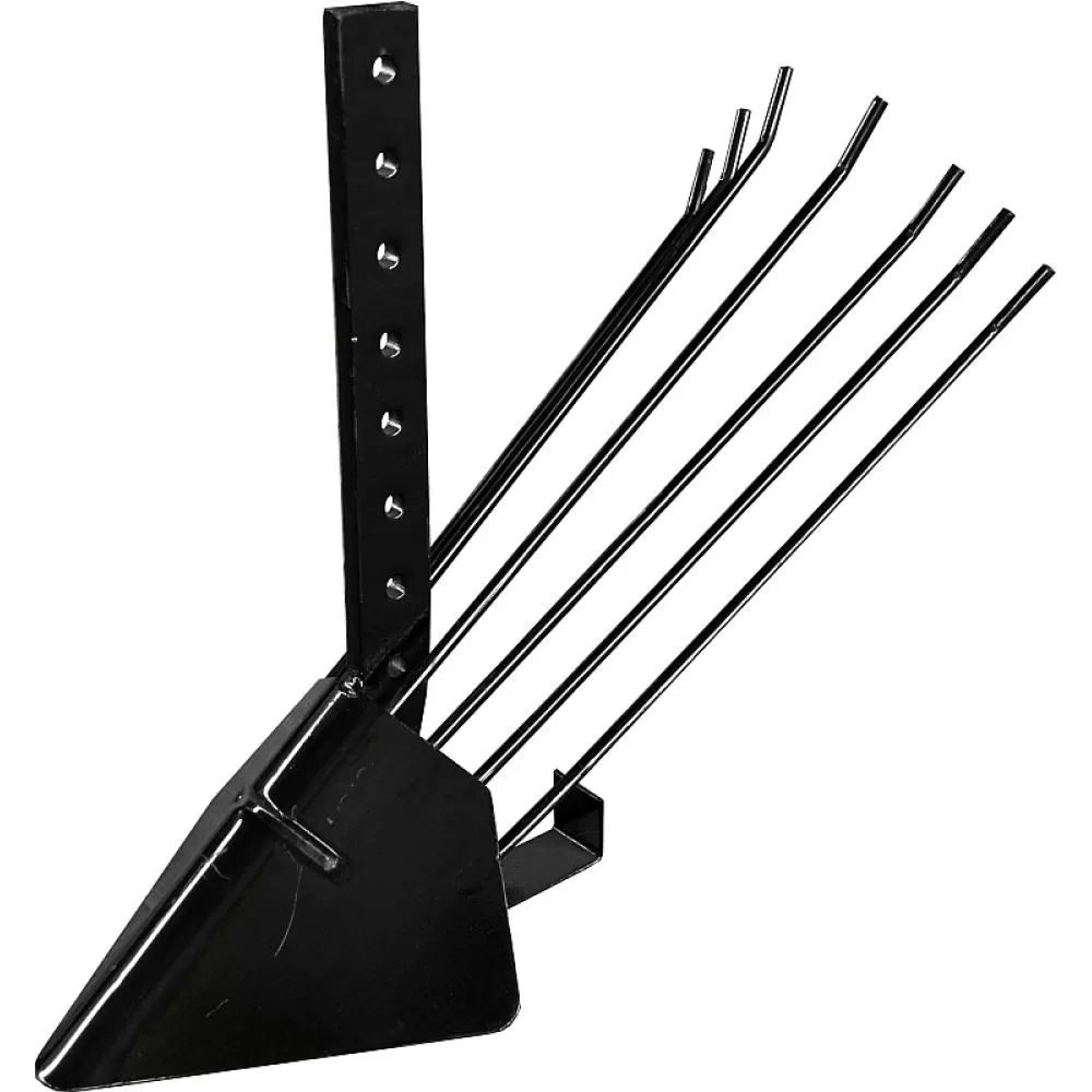 Dispozitiv scos cartofi pentru motocultoare Hyundai, metal, negru, 2 kg