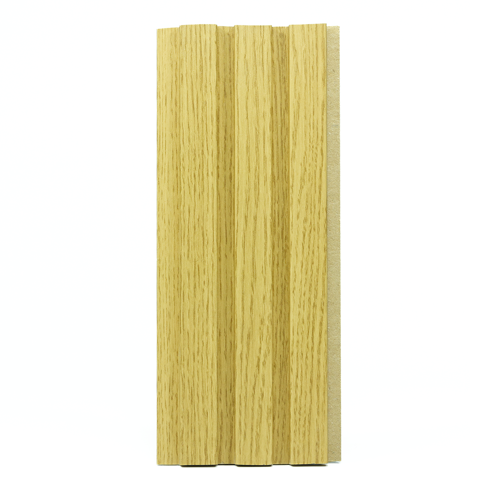Lambriu MDF cu riflaj, stejar, 12 x 117 x 2800 mm