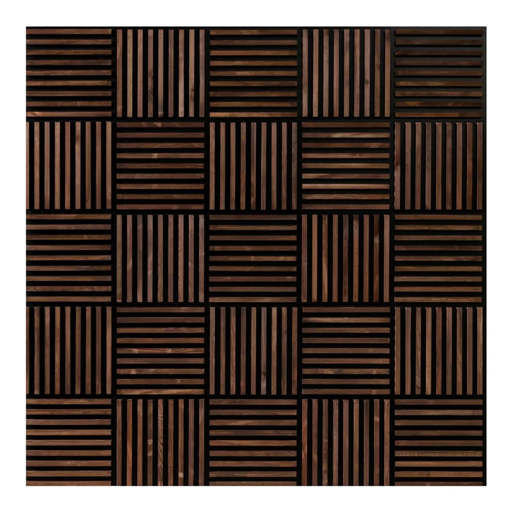 Panou lemn Stegu Linea Raw Dark, 760 x 380 x 30 mm, 2 buc cutie