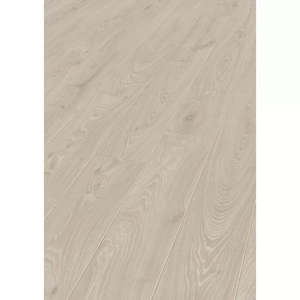 Parchet laminat 10 mm Kronotex Amazone, 3597 Oak Timeless Beige, nuanta deschisa, stejar bej, clasa de trafic 33, click Aqua Pearl, 1380 x 157 mm