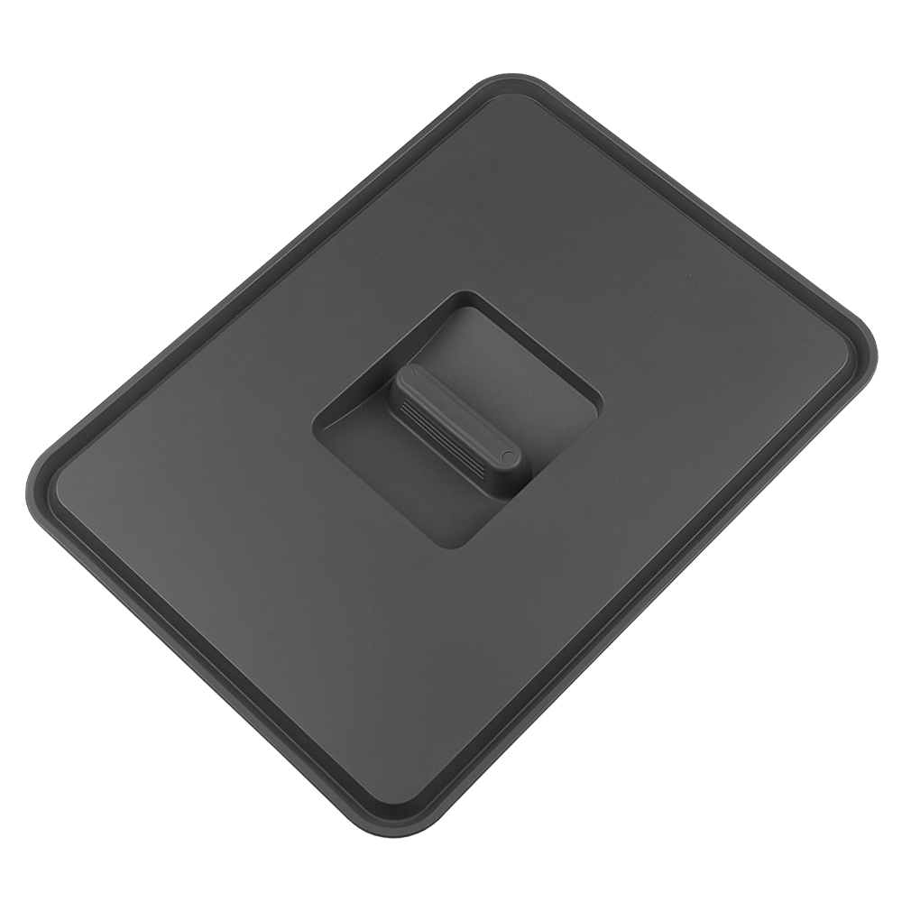 Capac cos gunoi 18 24 l Compagnucci, plastic, gri